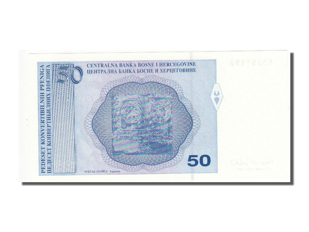 Bosnia - Herzegovina, 50 Convertible Pfeniga, 1998, KM #57a, UNC(65-70),...