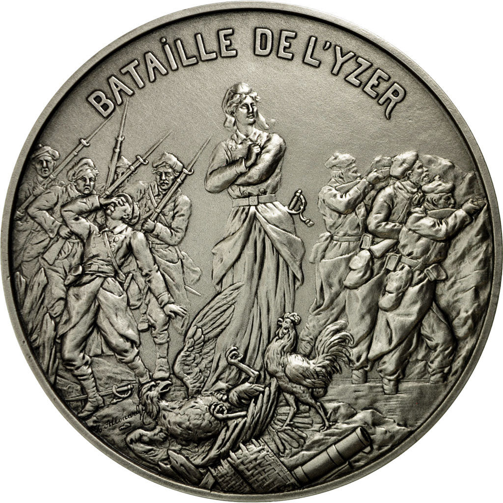 France, Médaille, Centenaire Première Guerre Mondiale, Bataille de l'Yser