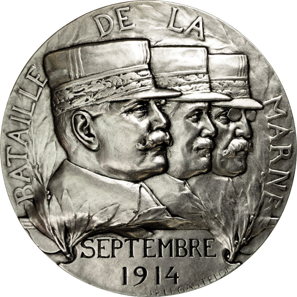 Frankreich, Medaille, Centenaire de la Première Guerre Mondiale, Bataille de la