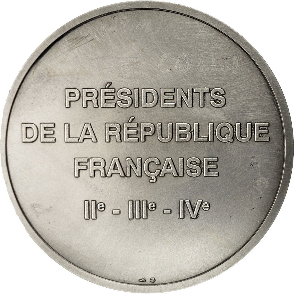 Frankreich, Medaille, Les Présidents de la République, Adolphe Thiers