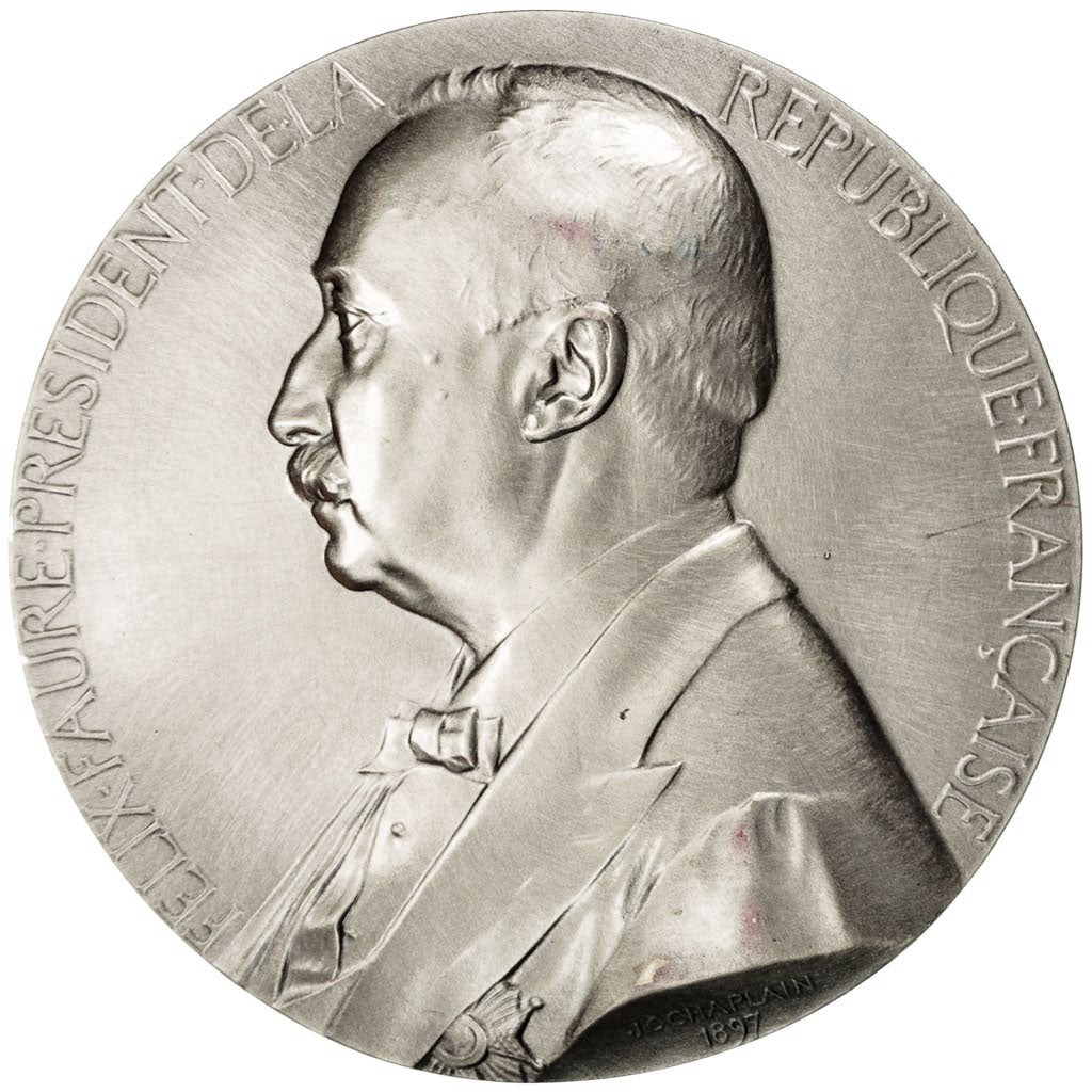 France, Medal, Les Présidents de la République, Félix Faure, Chaplain