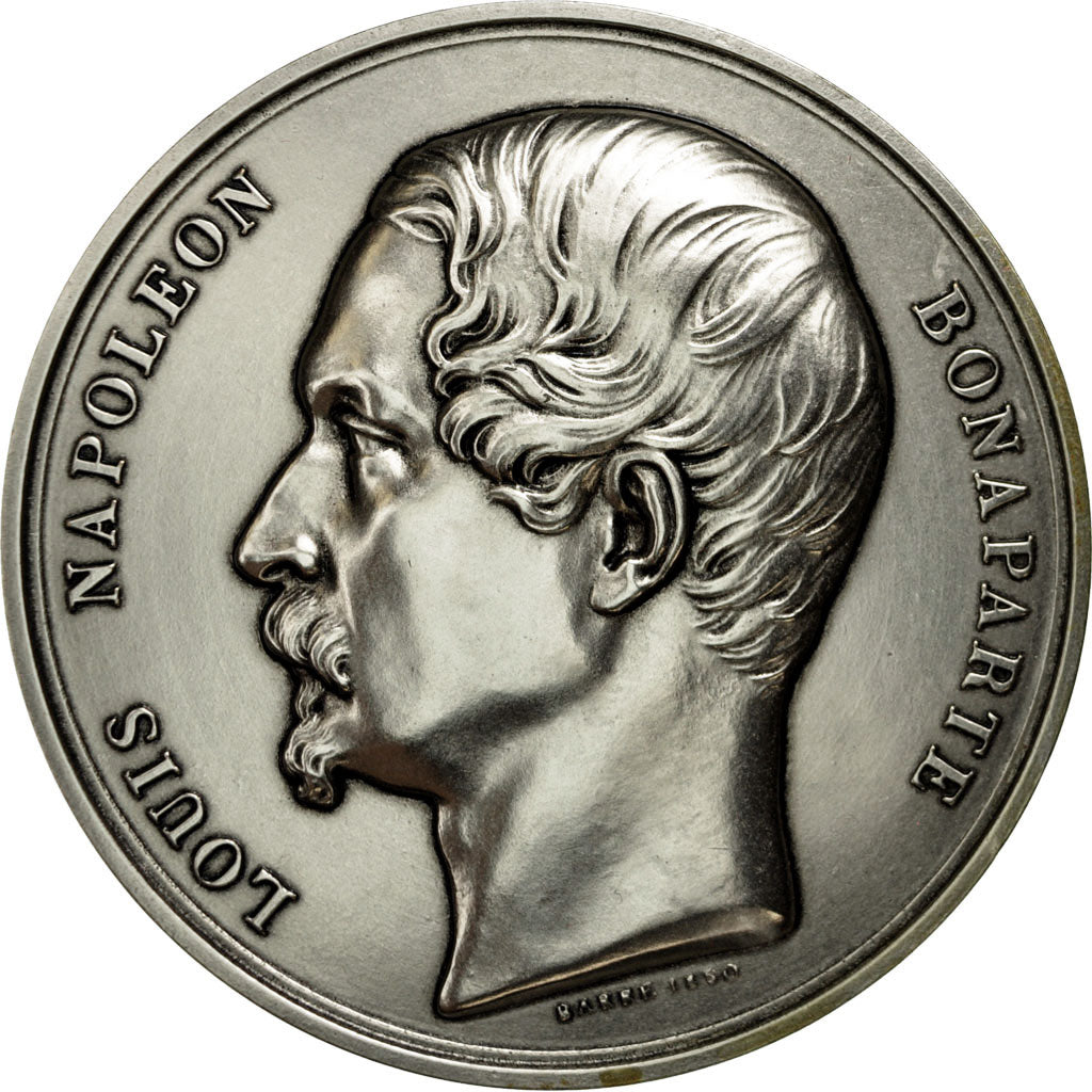 Francia, medaglia, Les Présidents de la République, Louis Napoléon Bonaparte