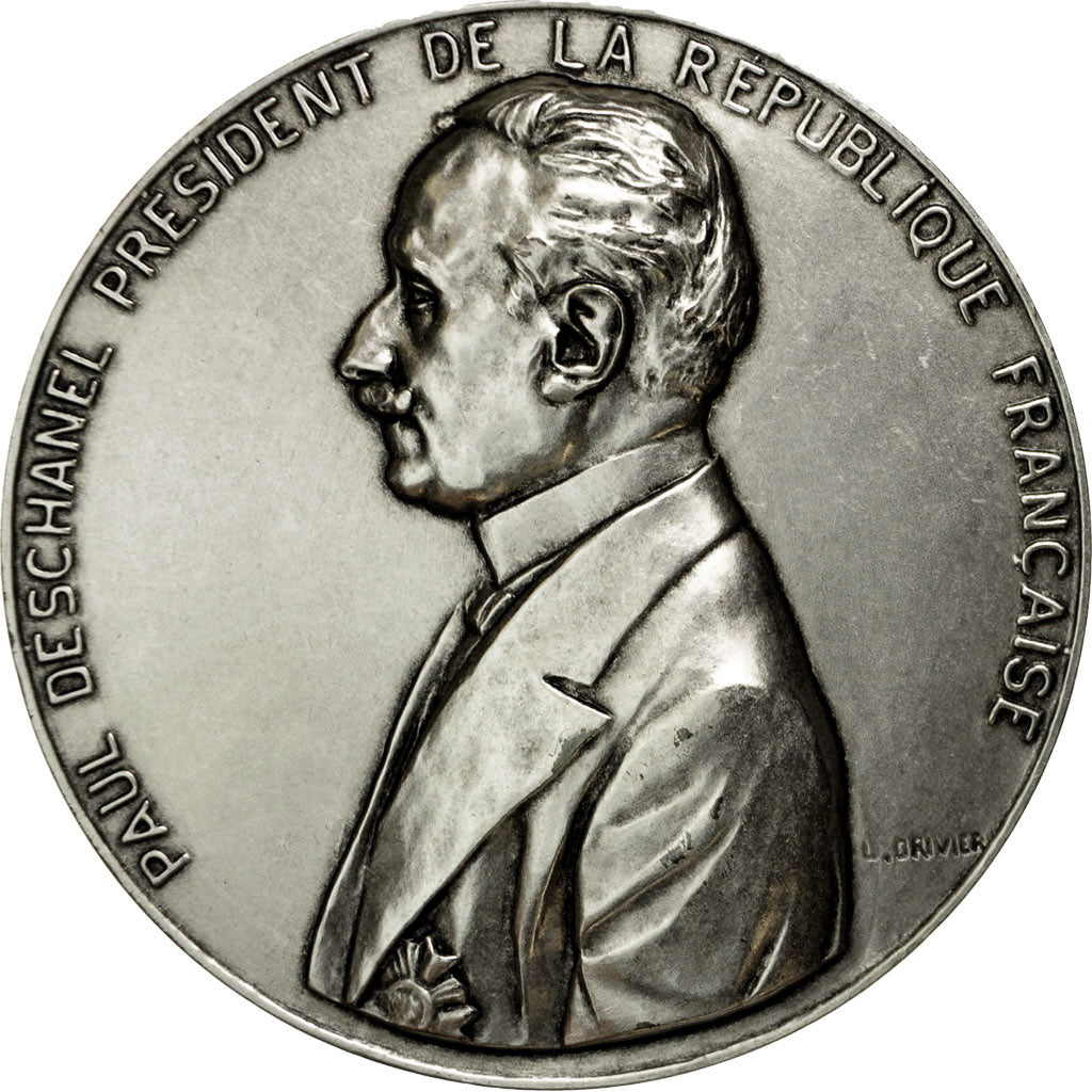 France, Medal, Les Présidents de la République, Paul Deschanel, Drivier