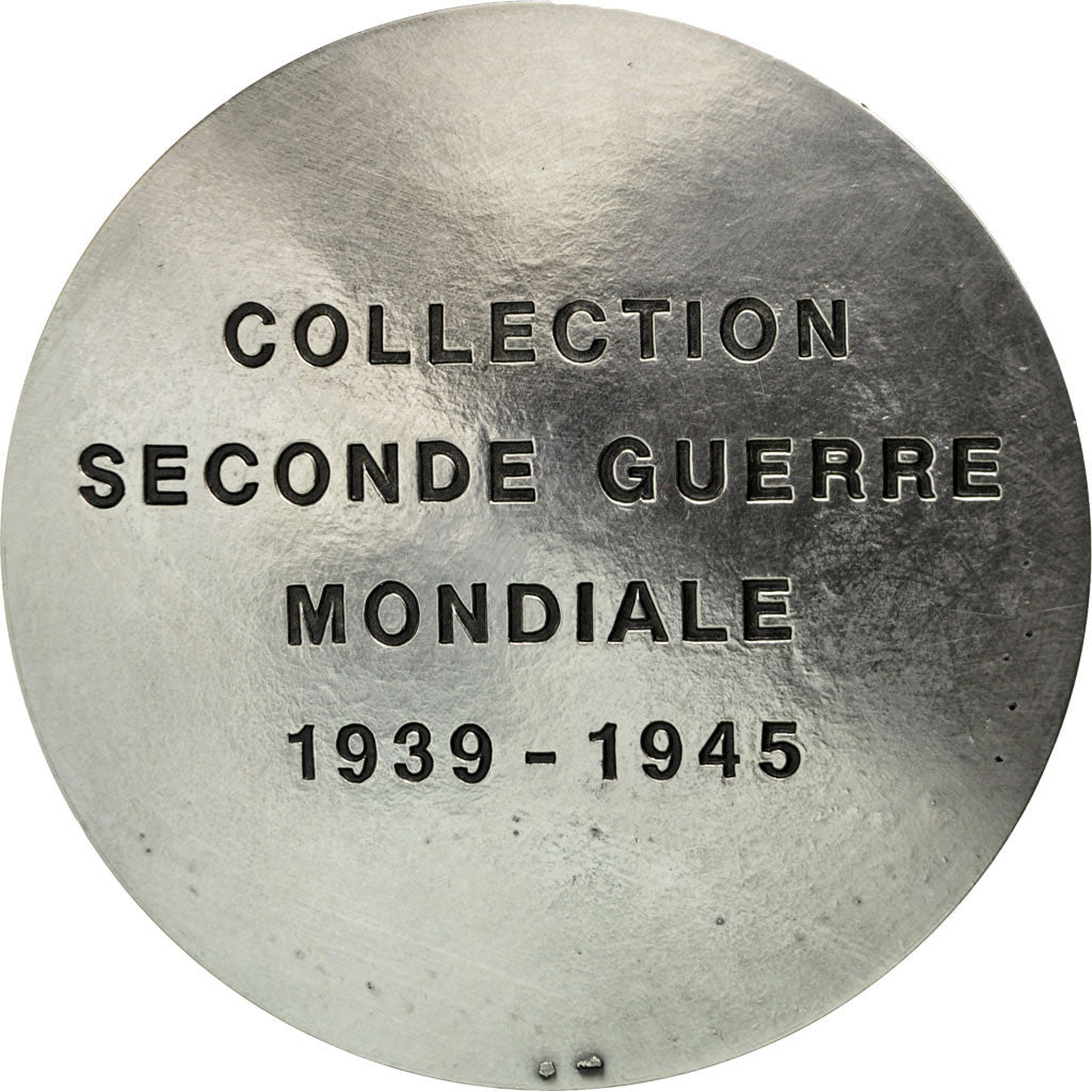 France, Médaille, Seconde Guerre Mondiale, Libération de paris, FDC, Silvered