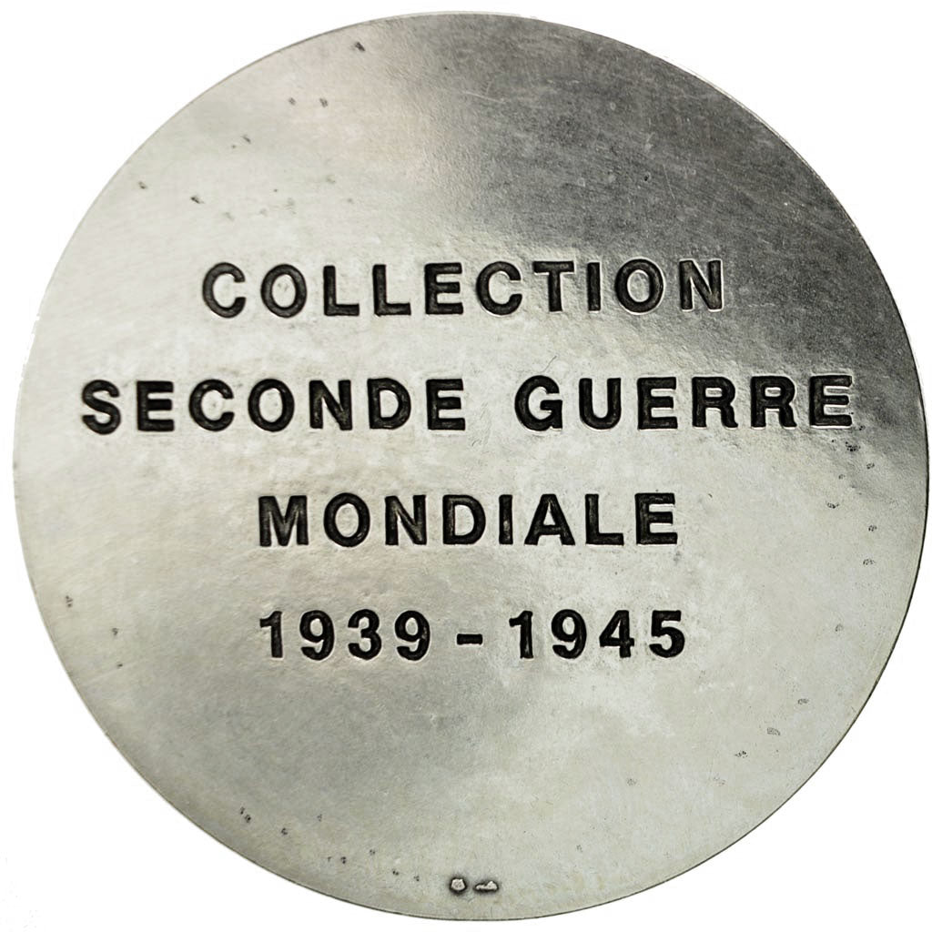 France, Medal, Seconde Guerre Mondiale, Montgomery, Turin, MS(65-70), Silvered