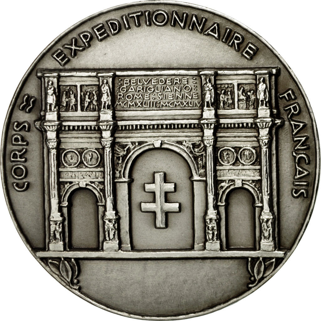 Francia, medaglia, Seconde Guerre Mondiale, Corps Expéditionnaire Français