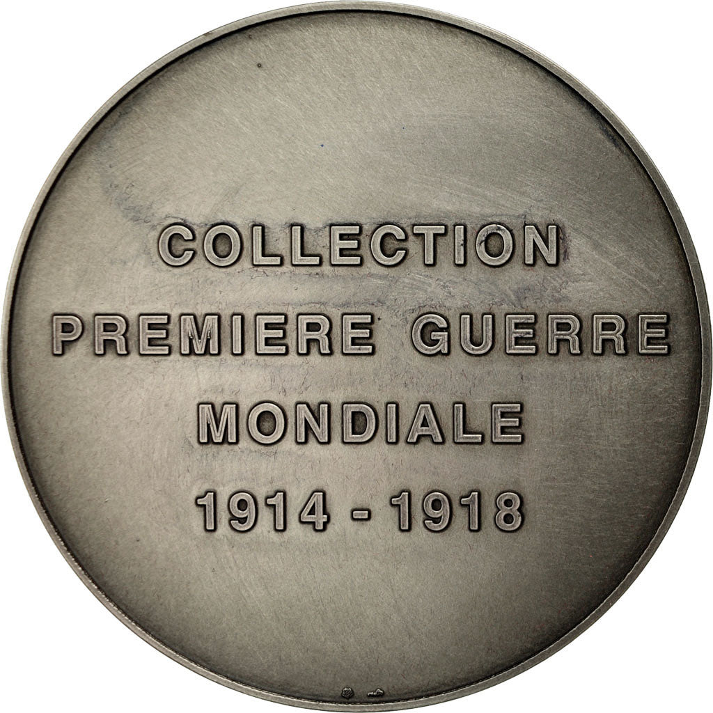 France, Medal, Première Guerre Mondiale, Wilson, Grégoire, MS(64), Silvered