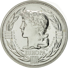 France, Medal, Ecu Europa, Marianne, 1987, Rodier, MS(65-70), Silver