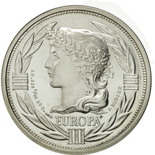 France, Medal, Ecu Europa, Marianne, 1990, Rodier, MS(65-70), Silver