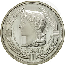France, Medal, Ecu Europa, Marianne, 1993, Rodier, MS(65-70), Silver