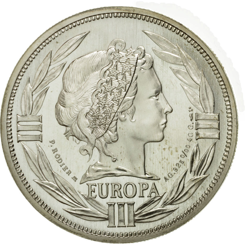 France, Médaille, Ecu Europa, Marianne, 1994, Rodier, FDC, Argent