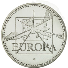 France, Medal, Ecu Europa, 1996, Jimenez, MS(65-70), Silver