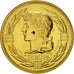 France, Medal, Ecu Europa, Marianne, 1987, Rodier, MS(65-70), Gilt Bronze