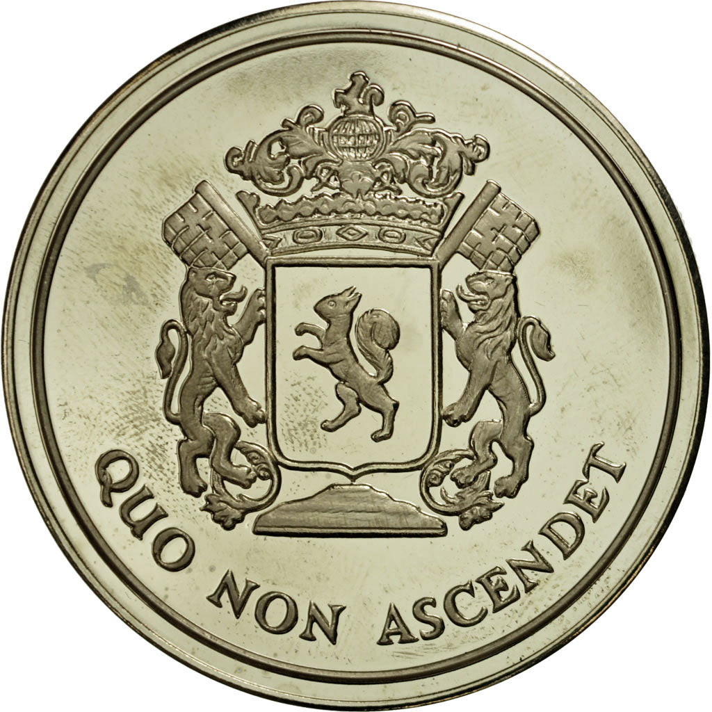 Francia, medaglia, Vaux-Le-Vicomte, FDC, Doratura in rame-nichel