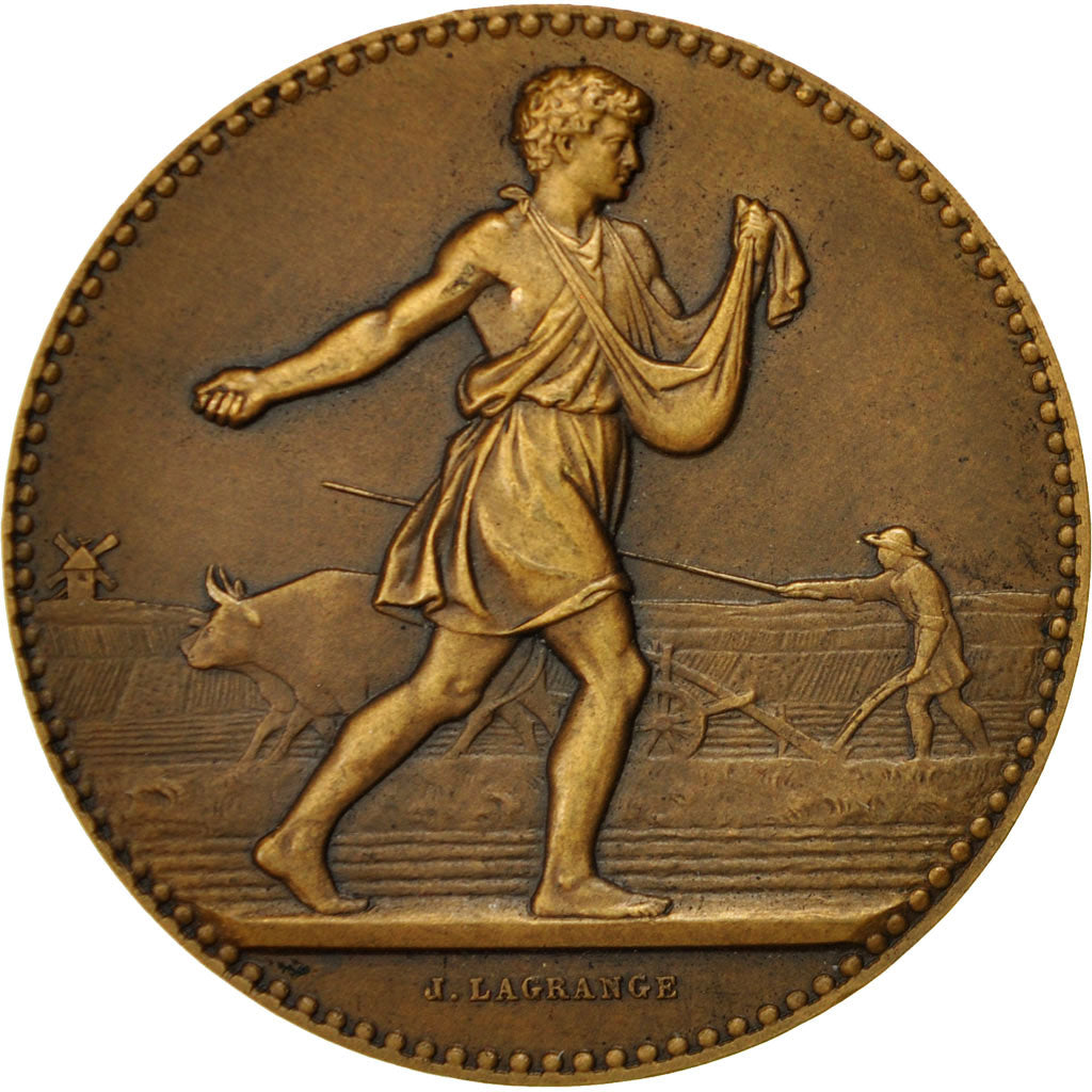 Frankreich, Medaille, Société des Agriculteurs du Nord, Lagrange, VZ, Bronze