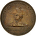 United Kingdom , Medaille, L'Amiral Nelson et Le Foudroyant, 1897, VZ, Kupfer