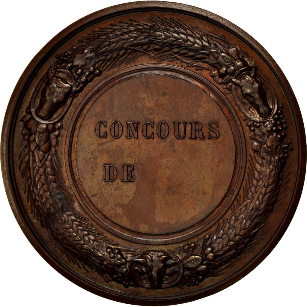 Francia, medaglia, Comice Agricole de Marle (Aisne), SPL, Rame