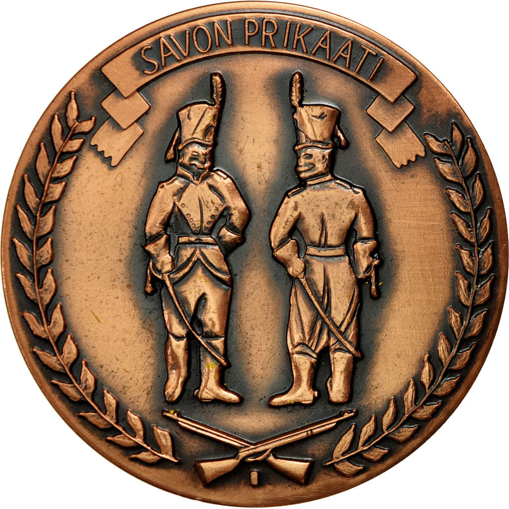 Finland, Medaille, Savon Prikaati, Mikkeli, 1978, PR+, Koper