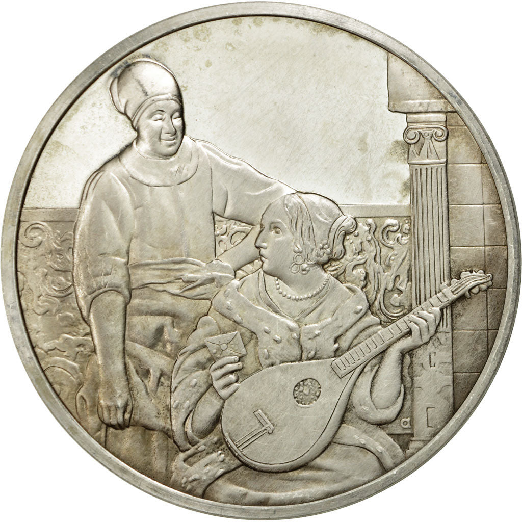France, Médaille, La Lettre, Jean Vermeer, SUP+, Argent