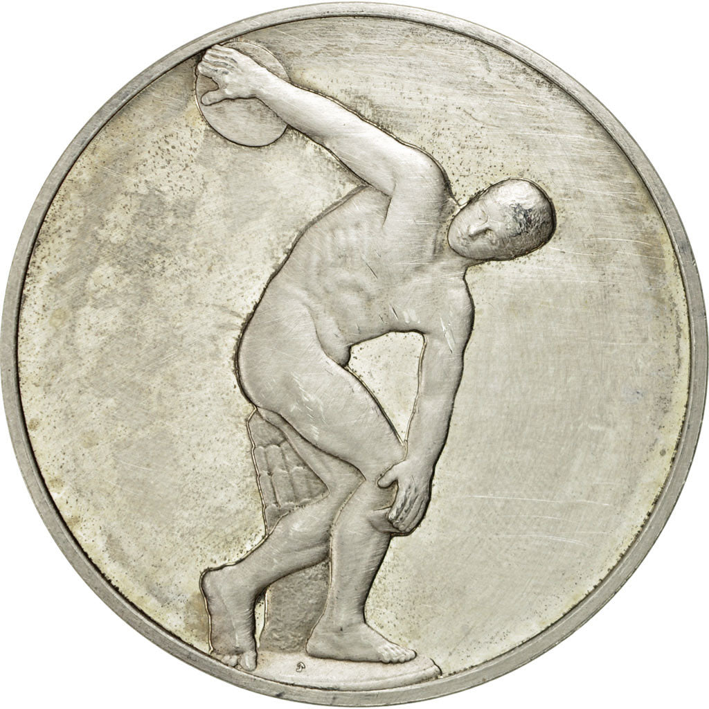 France, Médaille, Le Discobole, Myron, SUP+, Argent