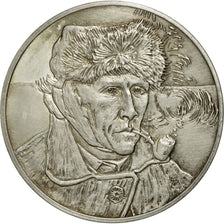 France, Medal, Autoportrait, Vincent Van Gogh, MS(60-62), Silver