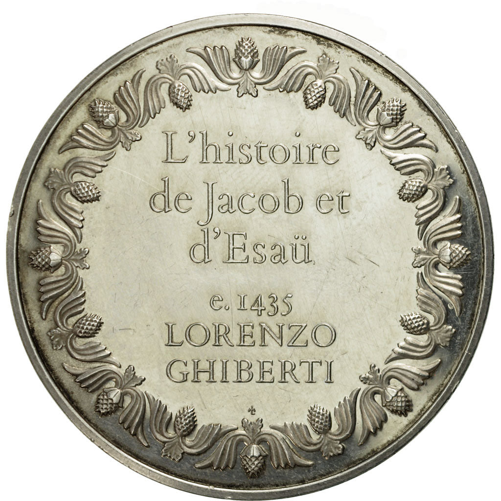 Frankreich, Medaille, L'Histoire de Jacob et d'Esaü, Lorenzo Ghiberti, VZ+