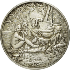 Frankreich, Medaille, Le Déjeuner sur l'Herbe, Edouard Manet, VZ+, Silber