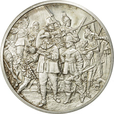 Francia, medalla, La Ronde de Nuit, Rembrandt Van Rijn, EBC+, Plata