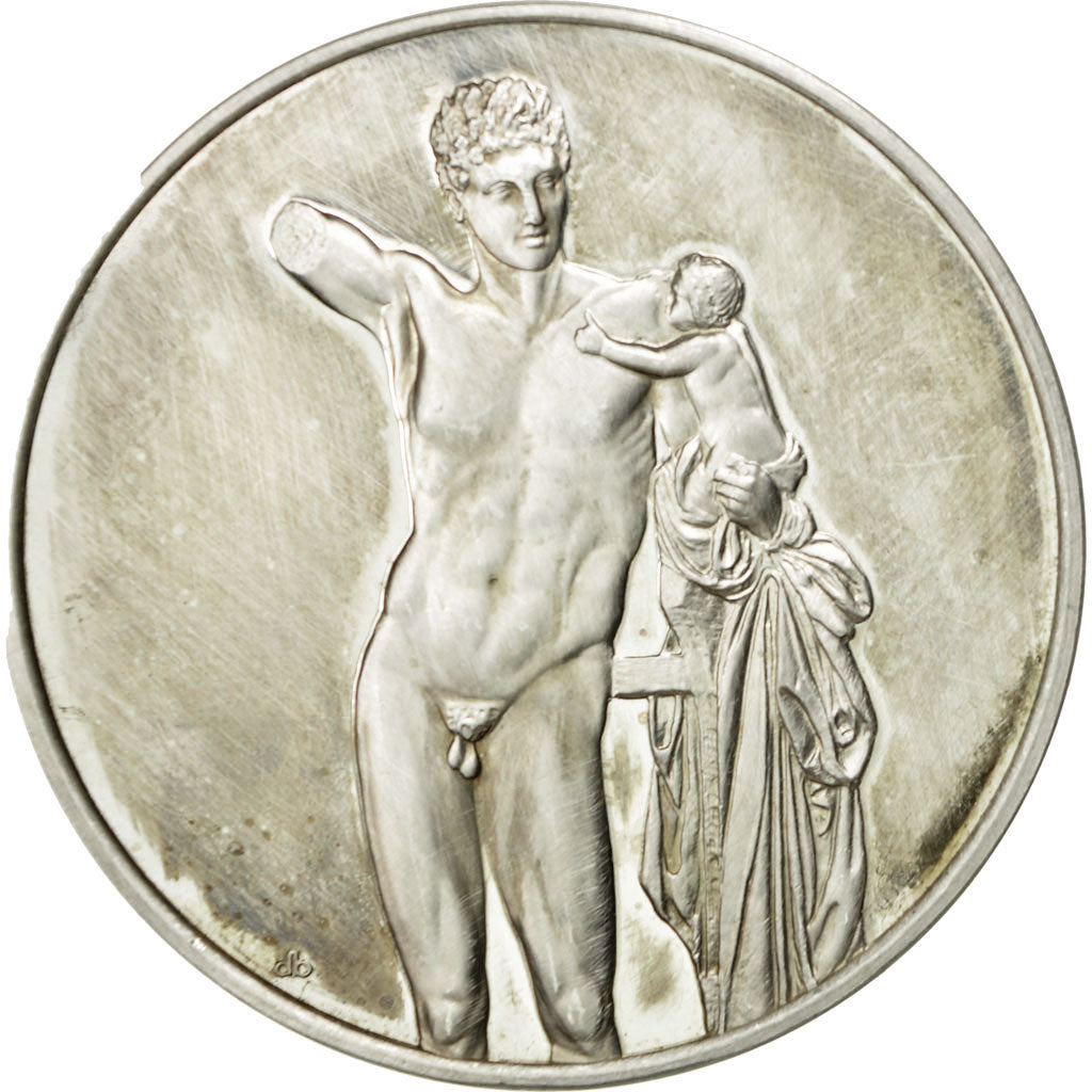France, Medal, Hermès, Praxitele, MS(60-62), Silver