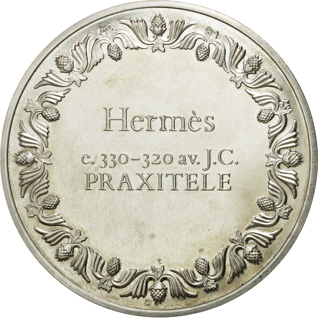 France, Medal, Hermès, Praxitele, MS(60-62), Silver