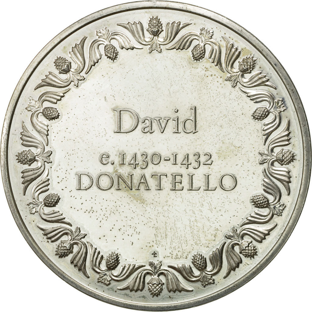 France, Medal, David, Donatello, MS(60-62), Silver