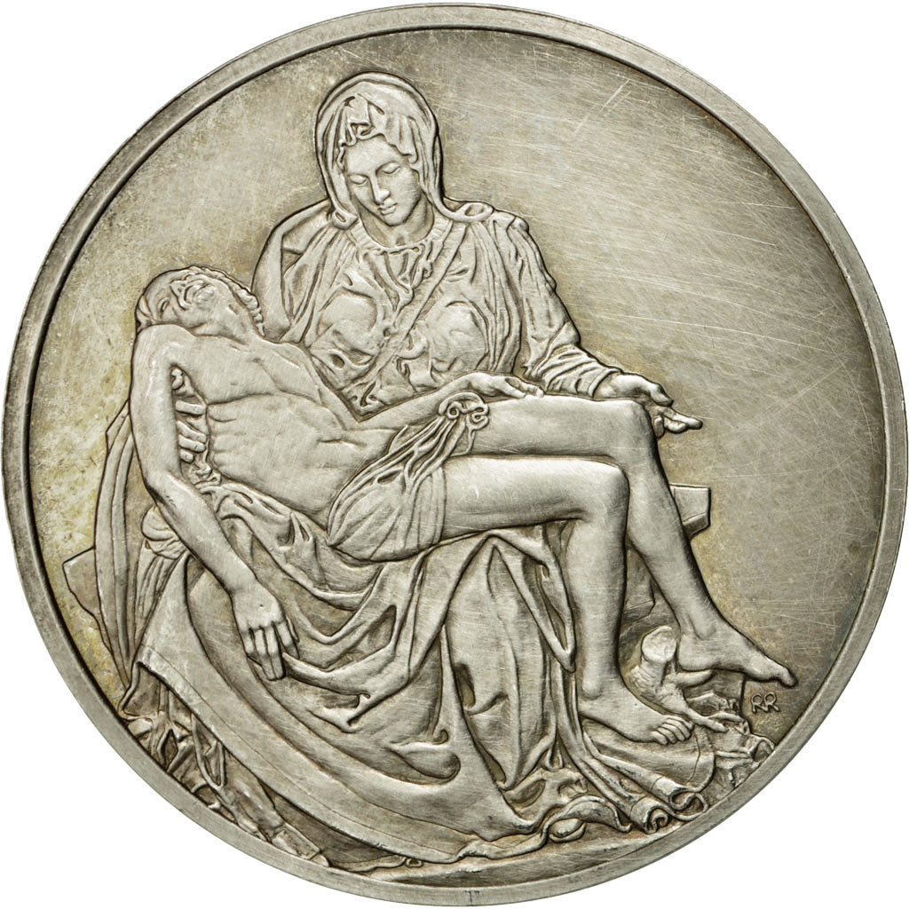 Frankreich, Medaille, Pietà, Michel-Ange, VZ+, Silber