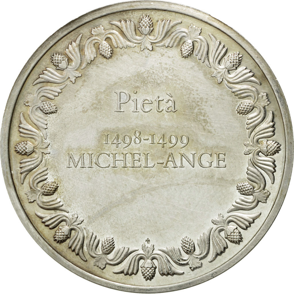 Frankreich, Medaille, Pietà, Michel-Ange, VZ+, Silber