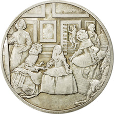 Francia, medalla, Les Ménines, Diego Velazquez, EBC+, Plata