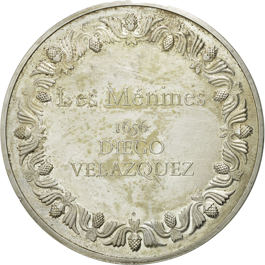 Francia, medalla, Les Ménines, Diego Velazquez, EBC+, Plata