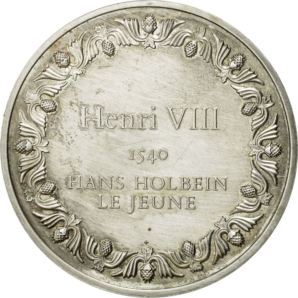 Frankreich, Medaille, Henri VIII, Hans Holben Le Jeune, VZ+, Silber