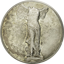 France, Médaille, La Victoire de Samothrace, Grèce, SUP+, Argent
