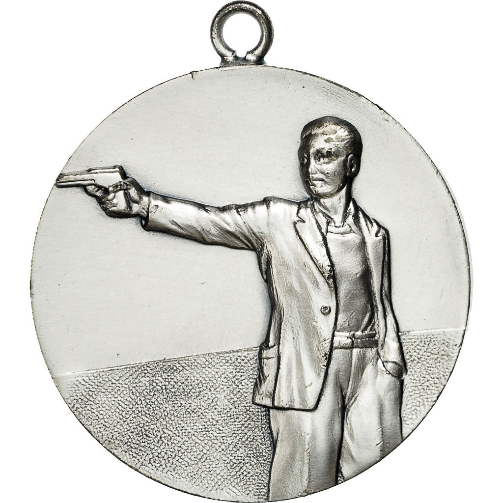 France, Médaille, Prix de Tir, SUP, Silvered bronze