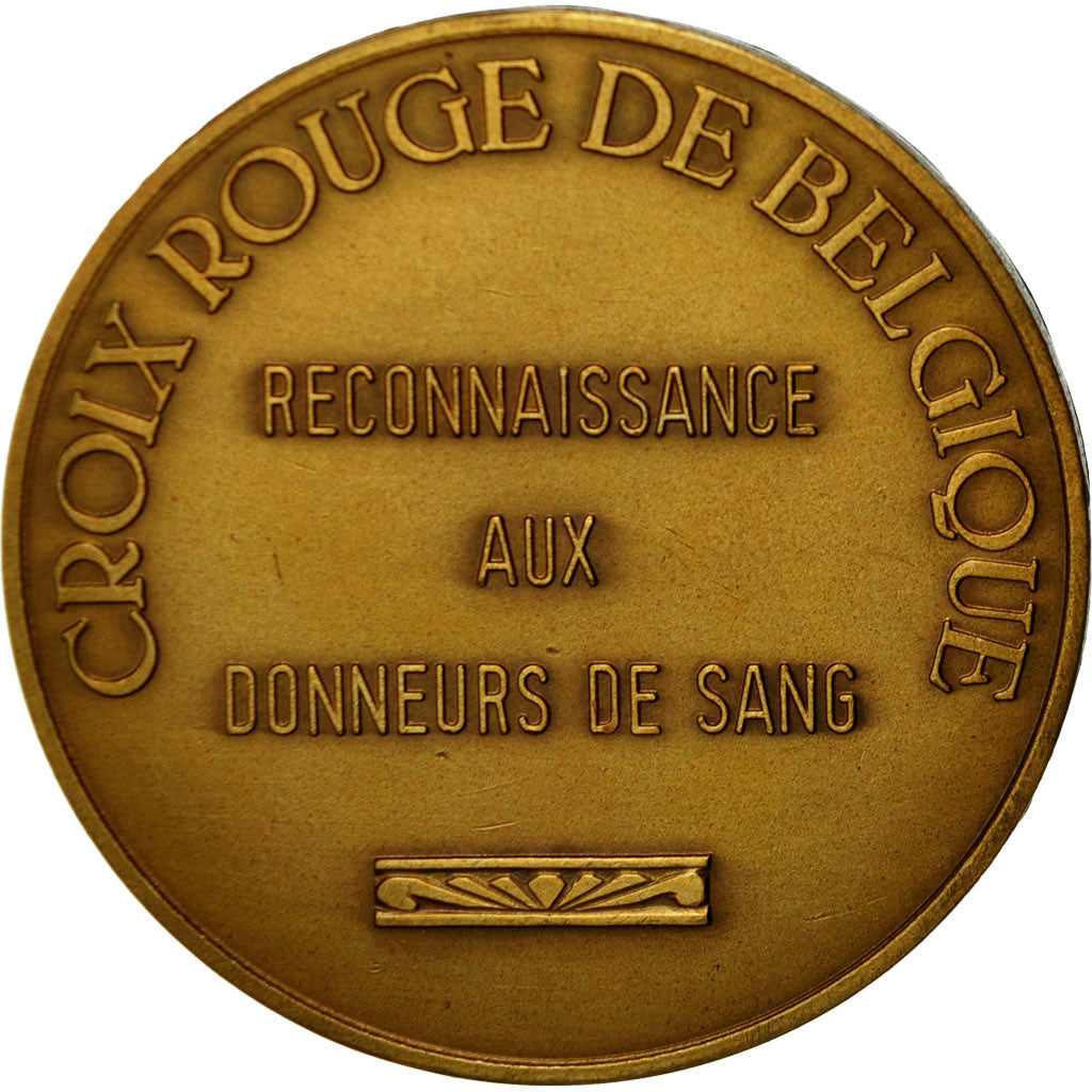 Belgium, Medal, Croix Rouge de Belgique, MS(63), Bronze