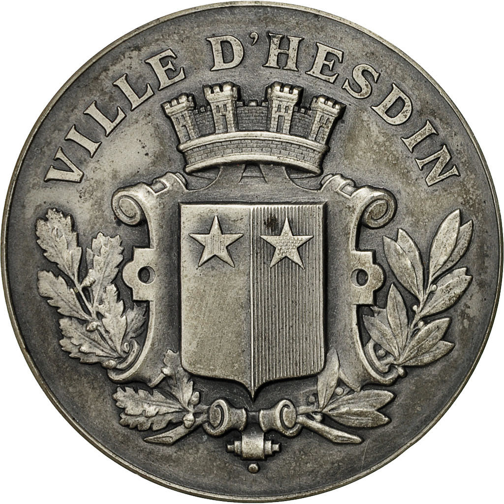 Francia, medaglia, Conseil de la Caisse d'Epargne d'Hesdin, 1934, SPL, Argento