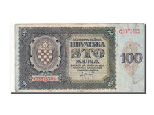 Croatia, 100 Kuna, 1941, KM #2a, AU(50-53), C 3375305