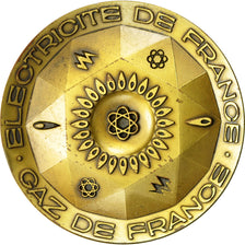 France, Medal, Electricité-Gaz de France, AU(55-58), Bronze
