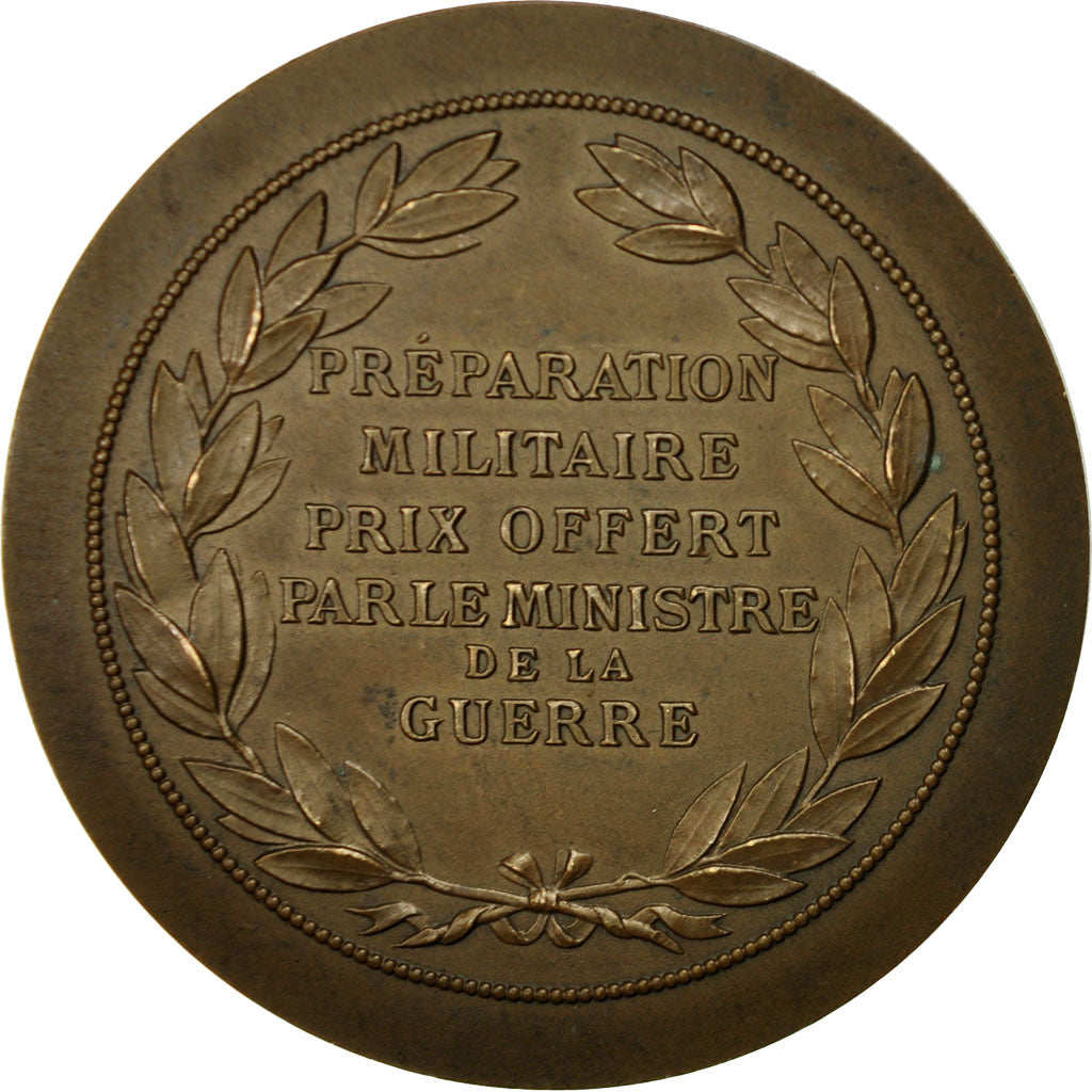France, Médaille, Préparation Militaire, Offert par le Ministre de la Guerre