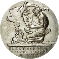 Frankreich, Medaille, Électricité de France et gaz de France, Dropsy, VZ