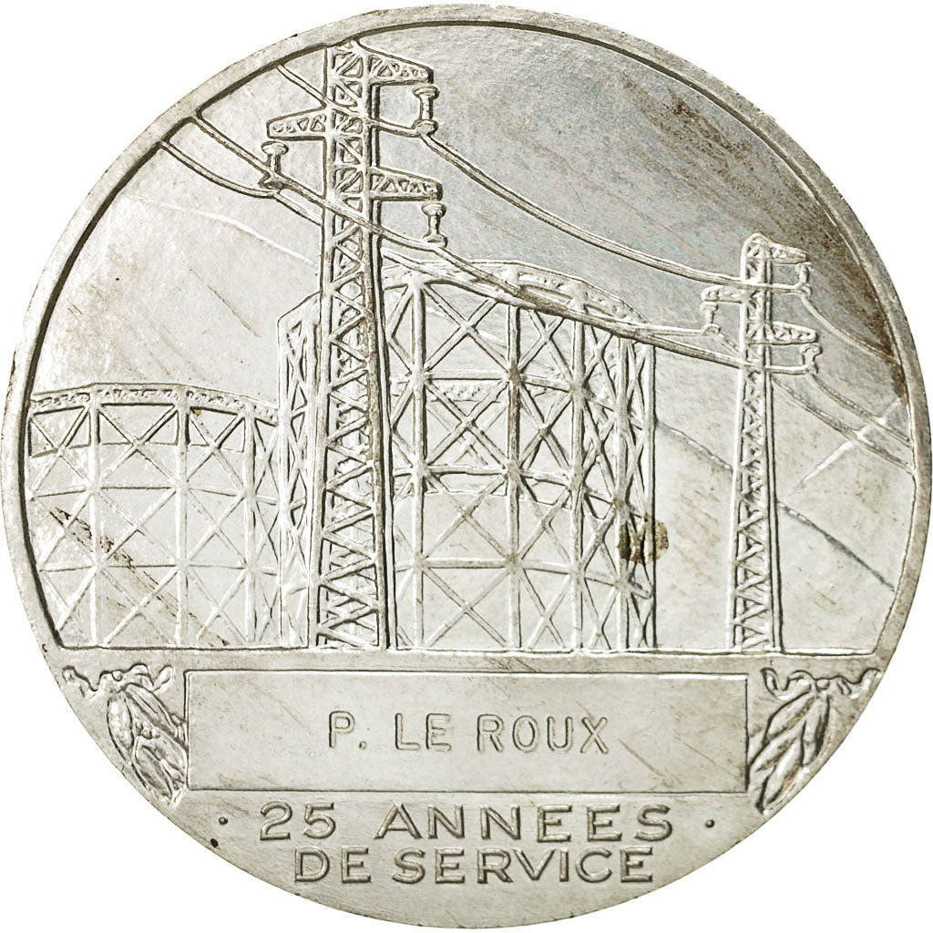 Frankreich, Medaille, Électricité de France et gaz de France, Dropsy, VZ