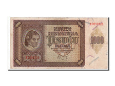 Croatia, 1000 Kuna, 1941, KM #4a, EF(40-45), E 0659326