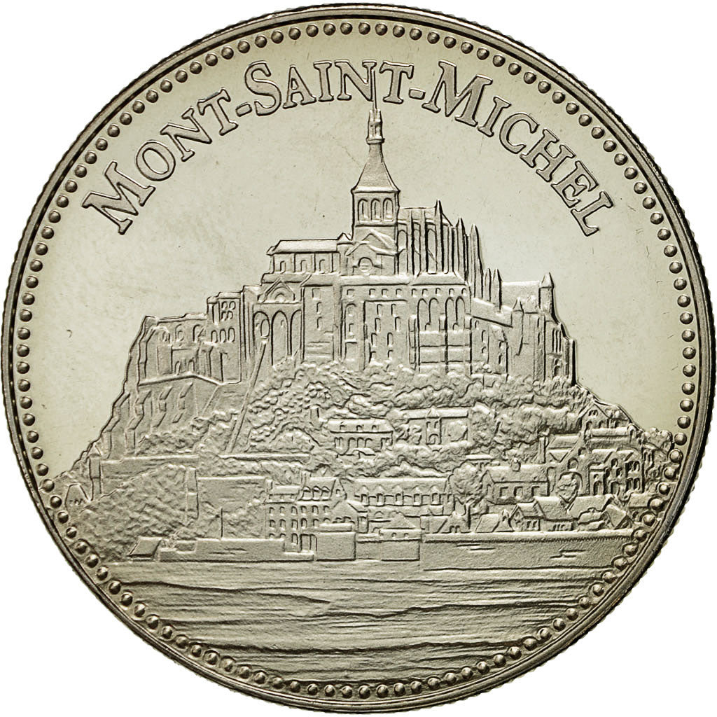 France, Médaille, Mont Saint-Michel, SPL+, Cupro-nickel