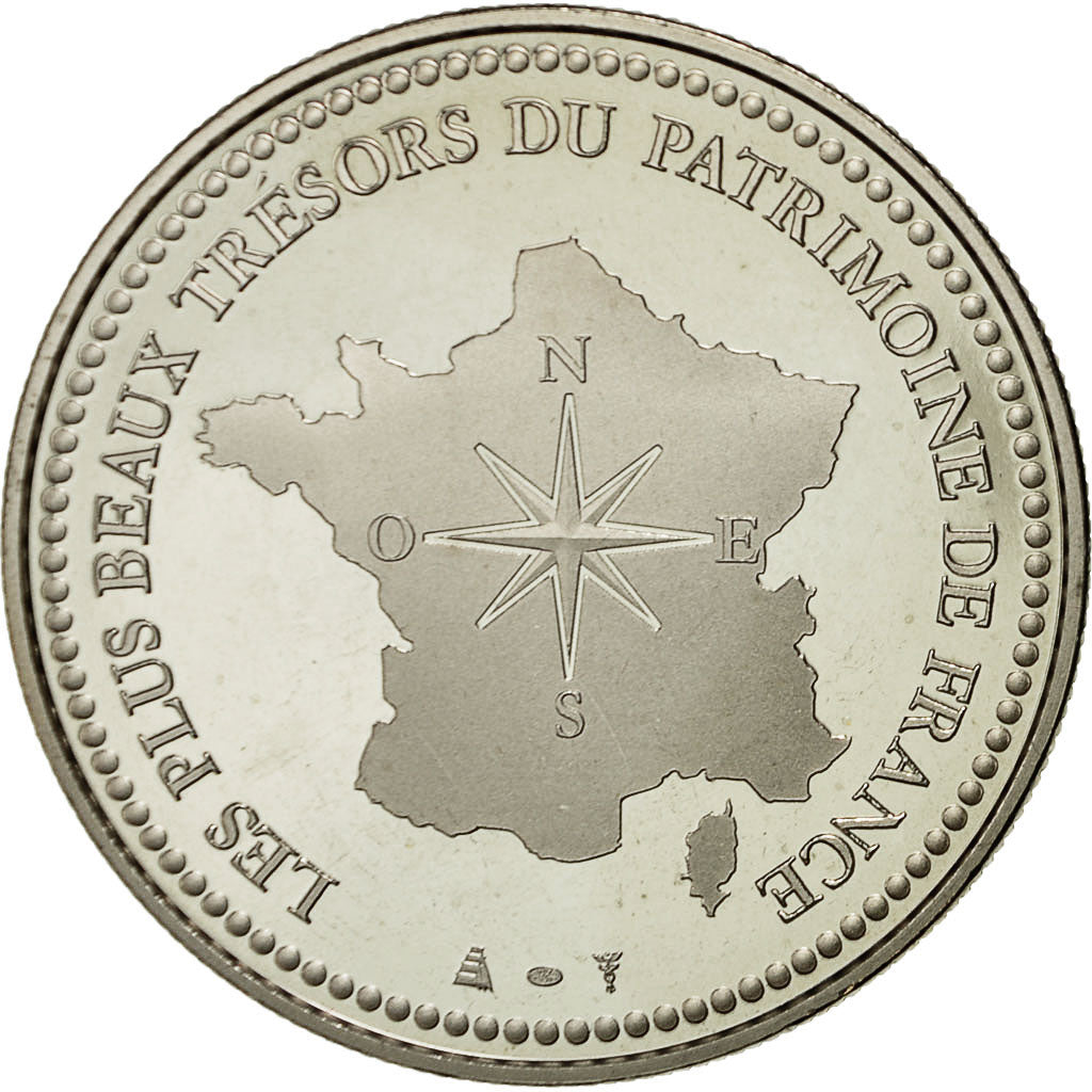 France, Médaille, Mont Saint-Michel, SPL+, Cupro-nickel