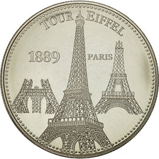 France, Medal, Paris - La Tour Eiffel, MS(64), Cupro-nickel