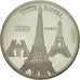 France, Medal, Paris - La Tour Eiffel, MS(64), Cupro-nickel